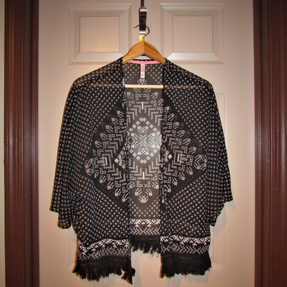 Xhilaration Sheer Cardigan Size M/L